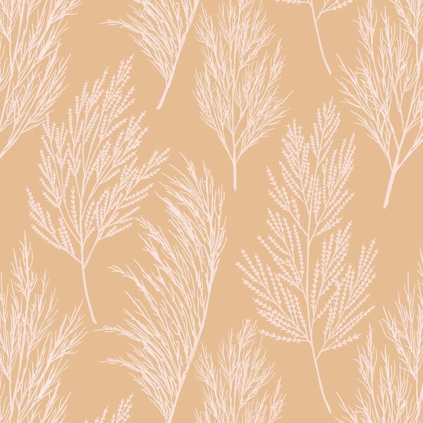 Pampas Grass in Light Clay