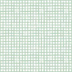 Small Watercolor Plaid in Spearmint