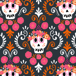 Large Fiesta Skeleton in Rosa