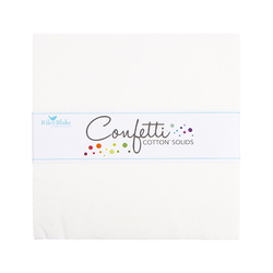 Confetti Cotton 10" Square Pack in Cloud