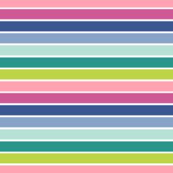 Rainbow Stripes in Neon