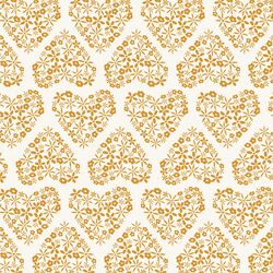 Hearts of Flower in Daisy on Pearl