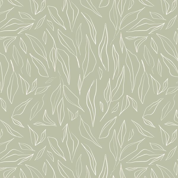 Cascading Leaves in Leaflet Green