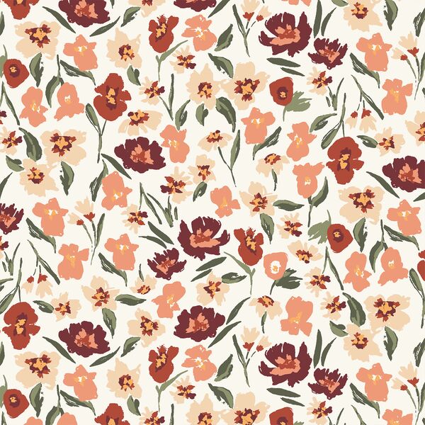 Painted Meadows in Warm Spice