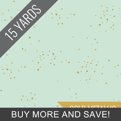 Freckles in Breeze Metallic - 15 Yard Bolt