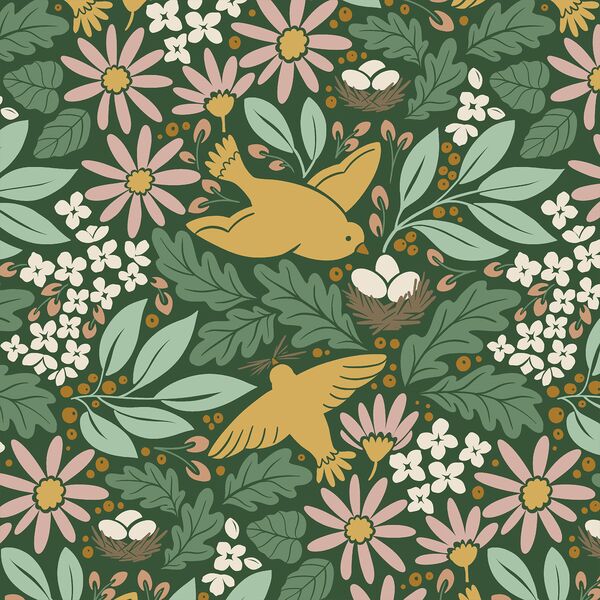 Flight of Spring in Nesting
