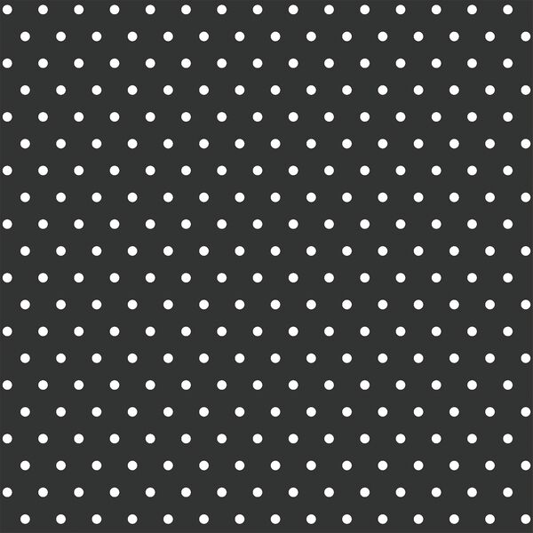 Polka Dots in Raven