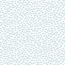 Doodle in Bluebell on White