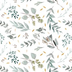 Drifting Branches in White