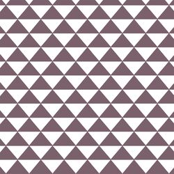 Triangle Mosaic in Mulberry