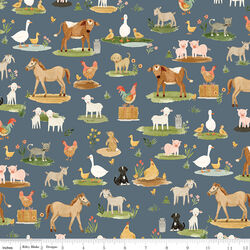 Animals On The Farm in Thunder