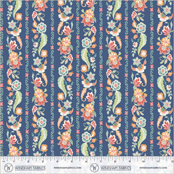 Gilded Garland in Soft Blue