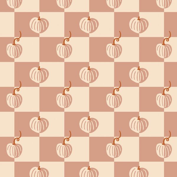 Pumpkin Patch in Checkered