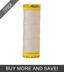 Candlewick (9128-3000) - Silk Finish Cotton 28wt - 87 Yards (3 Pack)