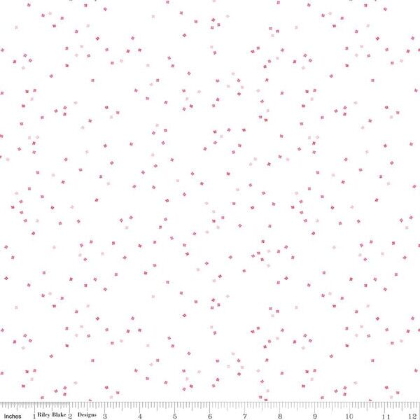 Blossom in All the Pink on White