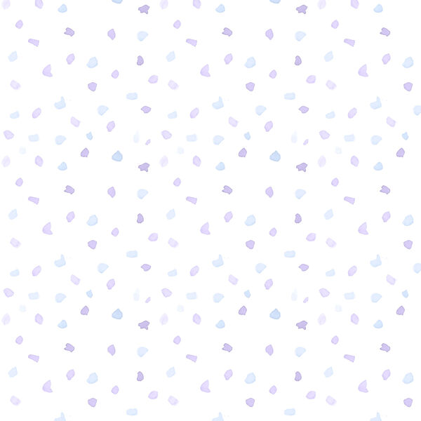 Spots in Purple/Blue