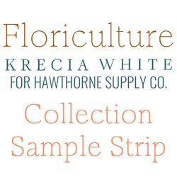 Floriculture Sample Strip