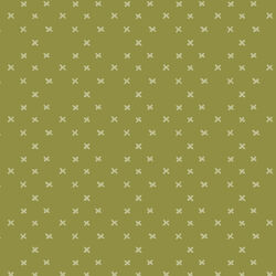 Criss-Cross Diamonds in Green
