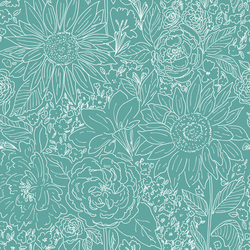 Paperie in Ocean Teal
