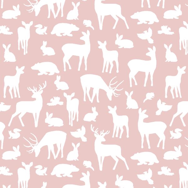 Forest Friends in Blush