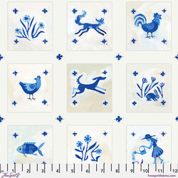 Azulejos in Azul