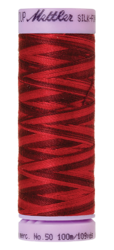 Midnight Garnet (9075-9845) - Silk Finish Cotton Multi 50wt - 109 Yards
