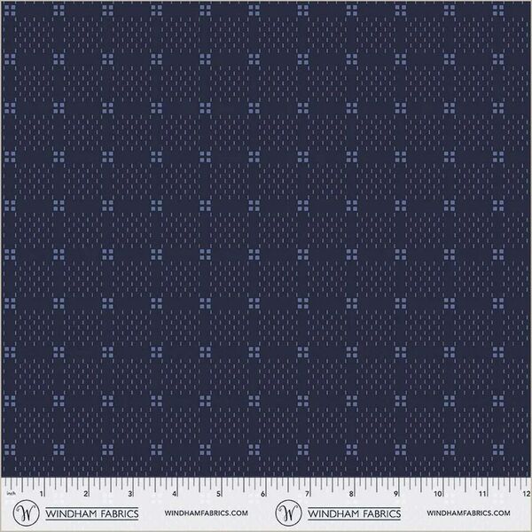 Suited Checks in Indigo