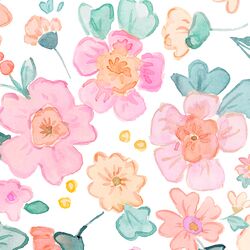 Large Park Flowers in Picnic