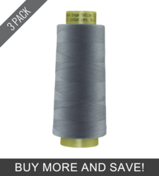 Flint Stone (9160-0342) - Silk Finish Cotton 60wt - 3000 Yards (3 Pack)