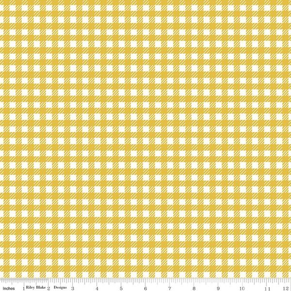 Plaid in Golden