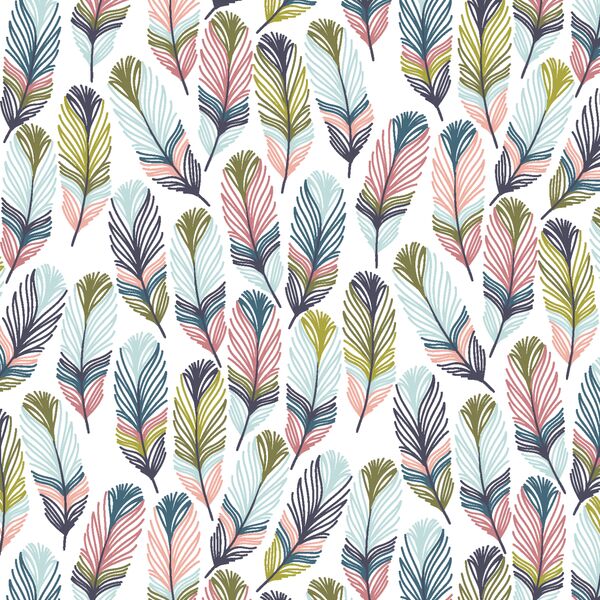 Feathers in Thumbelina