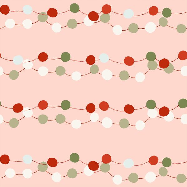 Large Garland in Marshmallow Pink