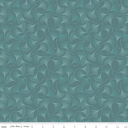 Ginkgos in Teal