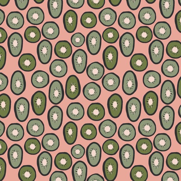 Little Kiwis in Light Rose