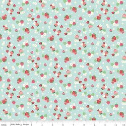 Berry Patch in Aqua