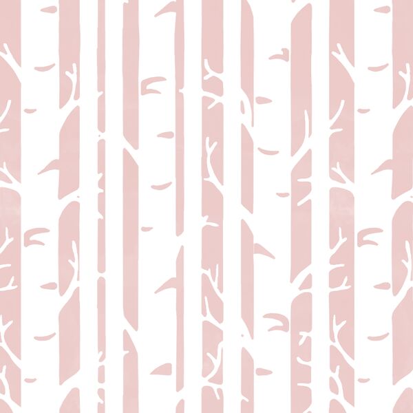 Birches in Blush