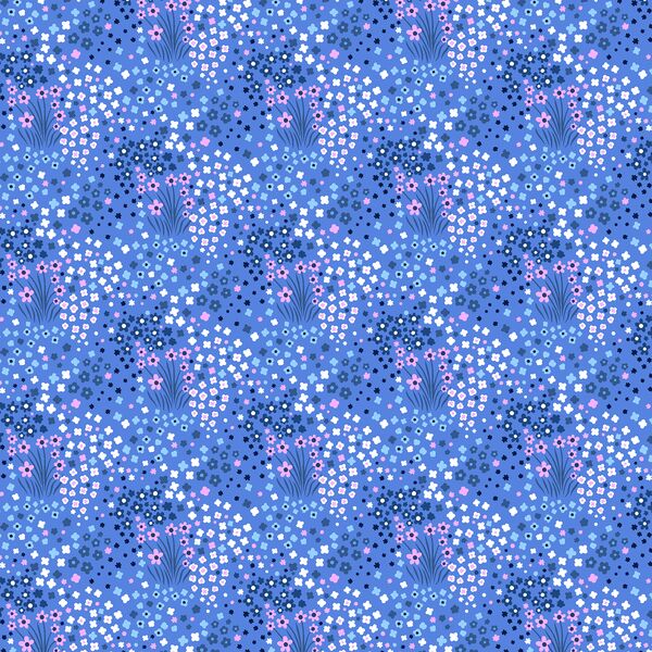 Tiny Buds in Twilight Blue