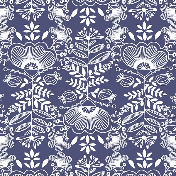 Promenade in Indigo