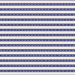 Stripe in Delphinium on Warm White