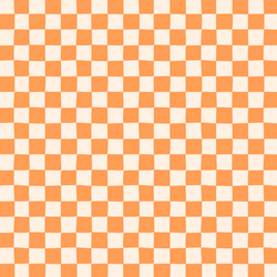 Sweet Checks in Pumpkin Orange