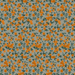 Little Oranges in Vintage Teal