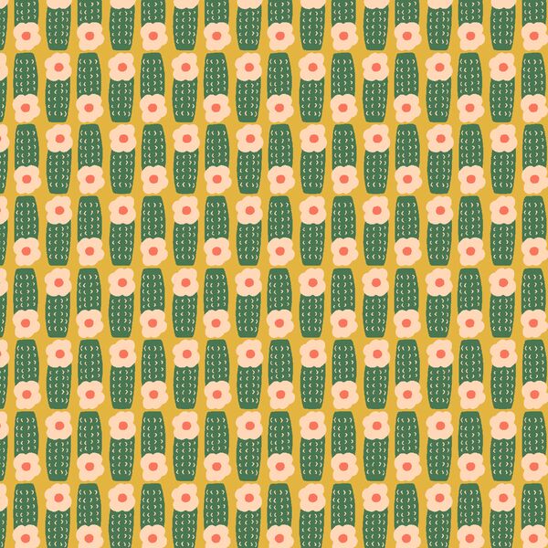 Savanna Flowers in Acacia Yellow