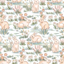 Bunny Burrows in Springtime