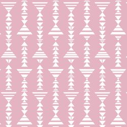 Little Tribal Stripe in Carnation