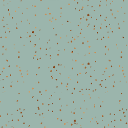 Painterly Dots in Patina