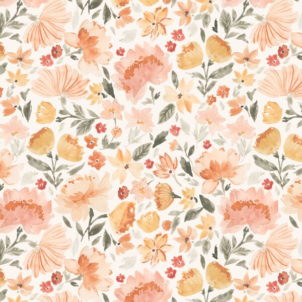 Painted Peonies in Sunset
