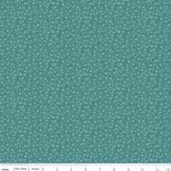 Floret in Teal