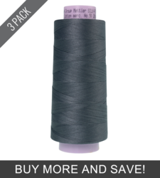 Mousy Gray (9150-0878) - Silk Finish Cotton 50wt - 2000 Yards (3 Pack)