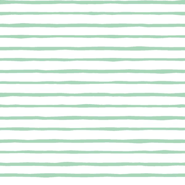Artisan Stripe in Seaglass on White