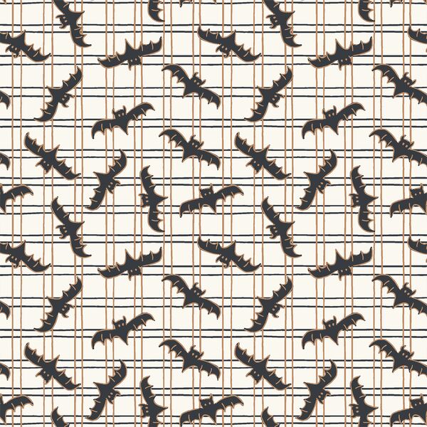 Totally Batty Plaid in Haunted